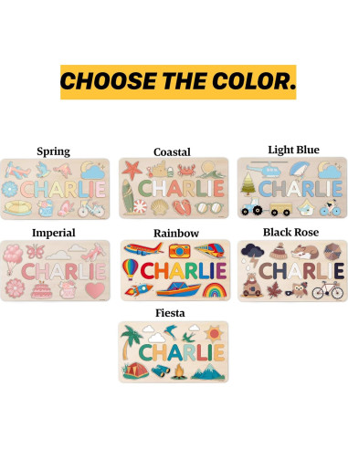 Rompecabezas de Nombre Personalizado Zuzu Puzzle 37x23 cm