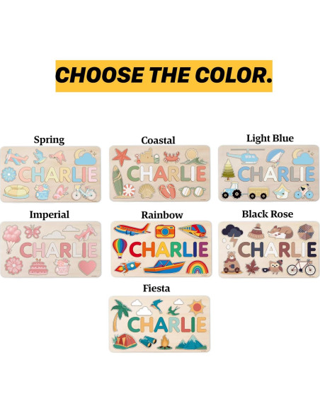 Rompecabezas de Nombre Personalizado Zuzu Puzzle 37x23 cm Rompecabezas de Nombre Personalizado Zuzu Puzzle 37x23 cm