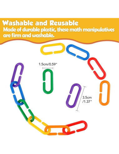 Ganchos C-Clips Aizweb 240pcs - Juguetes Educativos para Niños