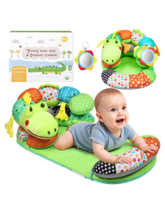 Alfombra de Tiempo Boca Abajo 2-en-1 Lilian&Gema Cocodrilo