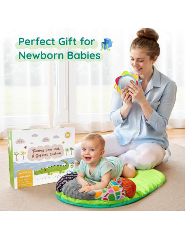 Alfombra de Tiempo Boca Abajo 2-en-1 Lilian&Gema Cocodrilo