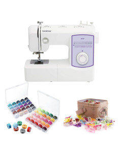 Máquina de Coser Brother GX-37 - 37 Puntadas, Ojal Automático