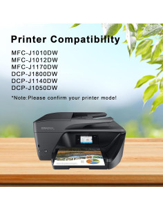 Cartuchos de tinta Juyudow LC401XL compatibles Brother - 4 Pack 2