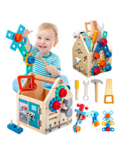 Juego de Herramientas Montessori GAIETYDIY 33 Piezas para Niños
