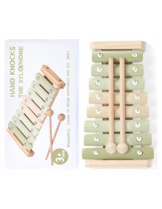 Xilófono Montessori Ehome de Madera para Niños 1-3 Años