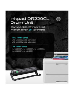 Unidad de Tambor DR229CL iNKPAD para Brother - Paquete de 4 2