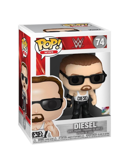 Funko POP! WWE Diesel Coleccionable 9.5 cm Multicolor