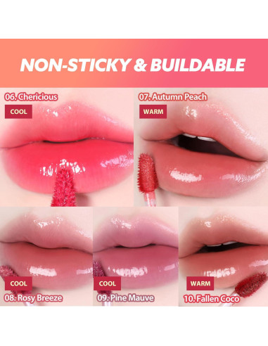 Brillo Labial Hidratante COCO Jelly Lip Glow Tint 4.14 ml