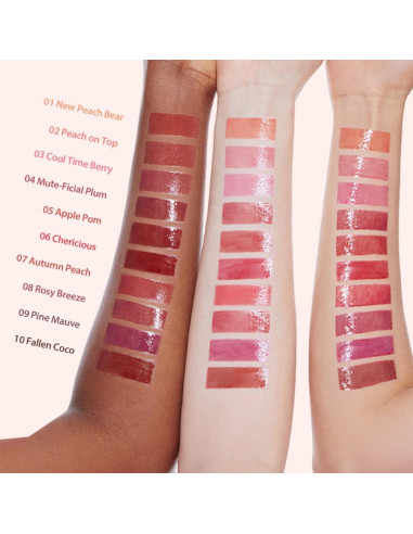 Brillo Labial Hidratante COCO Jelly Lip Glow Tint 4.14 ml