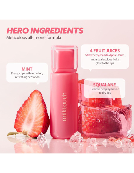 Brillo Labial Hidratante COCO Jelly Lip Glow Tint 4.14 ml