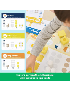 Batidora de pie de madera KiwiCo para niños 3-5 años 2