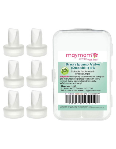 Válvula de Bomba Maymom para Ameda Purely Yours - 6 Piezas