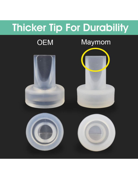 Válvula de Bomba Maymom para Ameda Purely Yours - 6 Piezas