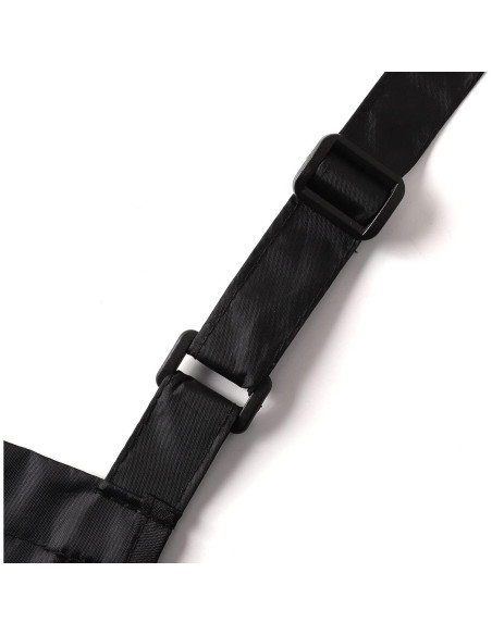 Delantal de Chef y Servicio Negro con Bolsillos - Unisex 62x84cm