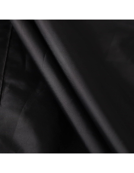 Delantal de Chef y Servicio Negro con Bolsillos - Unisex 62x84cm