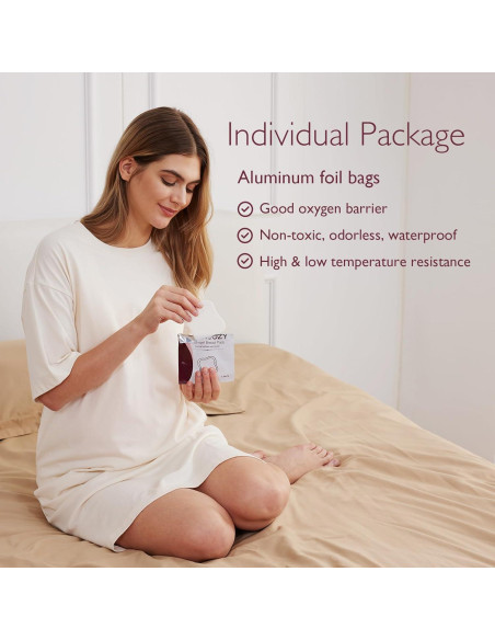 Almohadillas de Hidrogel para Pezones Momcozy 6 PCS - Alivio Refrescante