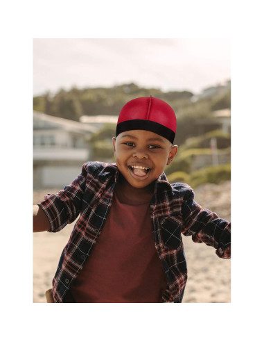 6 Gorros de Satén para Niños Unisex Beanie - Colores Variados