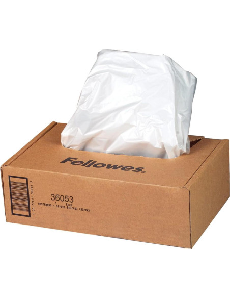 Bolsas y Hojas Lubricantes Fellowes para Trituradoras