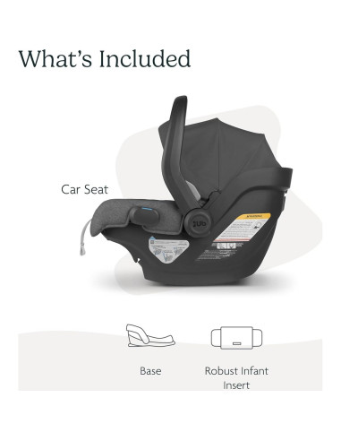 UPPAbaby Mesa V2 Asiento de Auto para Bebés Gris - Instalación Fácil