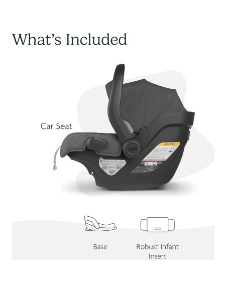 UPPAbaby Mesa V2 Asiento de Auto para Bebés Gris - Instalación Fácil