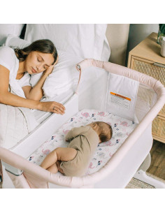 Juego de Sábanas Ajustadas para Cuna BROLEX 2 Pack Elefante Conejo 2