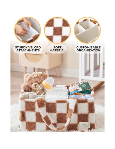 Conjunto Almohadilla Rodillas y Codos Toodly + Cesta Pañales