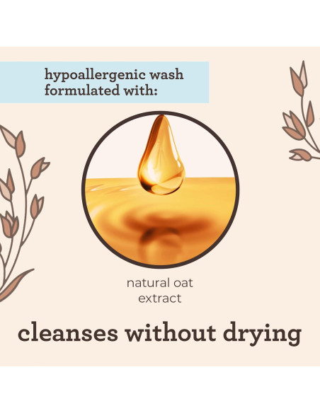 Aveeno Baby Wash & Shampoo 226.8 ml Sin Lagrimas Hipoalergénico