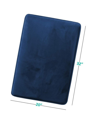 Alfombra de baño Clara Clark 81x51 cm viscoelástica antideslizante