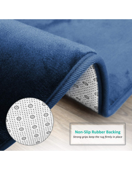 Alfombra de baño Clara Clark 81x51 cm viscoelástica antideslizante Alfombra de baño Clara Clark 81x51 cm viscoelástica antideslizante