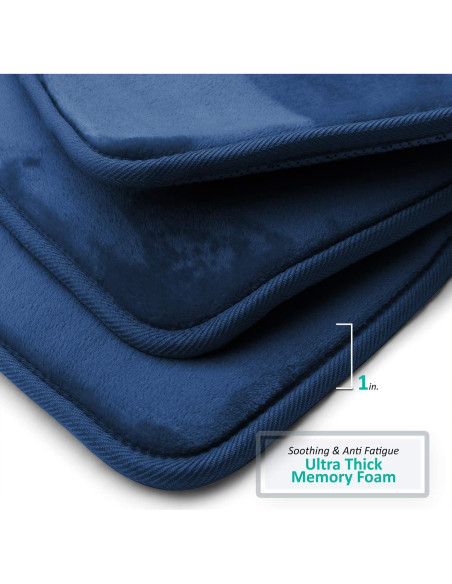 Alfombra de baño Clara Clark 81x51 cm viscoelástica antideslizante Alfombra de baño Clara Clark 81x51 cm viscoelástica antideslizante