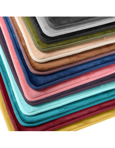 Alfombra de baño Clara Clark 81x51 cm viscoelástica antideslizante