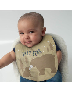 Conjunto de 5 Baberos Neat Solutions Algodón Resistente al Agua 2