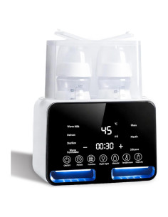 Calentador de Botellas Portátil para Bebés 4 en 1 con Control de Temperatura