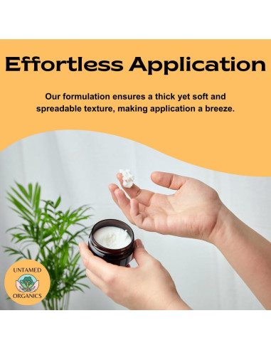 Bálsamo Hidratante Natural Untamed Organics 140g Sin Fragancia