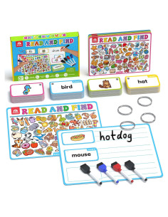 Tarjetas Didácticas Coogam 220 Palabras para Niños 3-5 Años