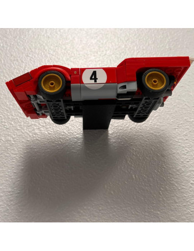 Exhibidor de Pared Lego Speed Champion Chatelet Negro 10 Pzas