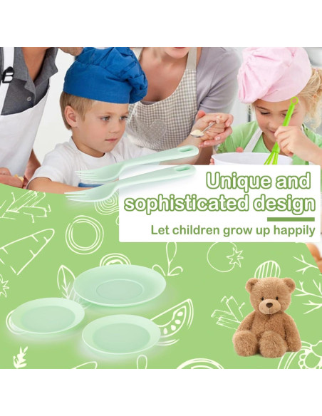 Juego de Cocina Montessori 22 Piezas OUXIA para Niños