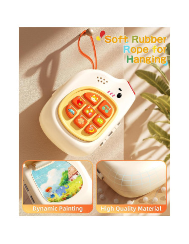 Teléfono Educativo para Bebé Jovow YT24-00 con Música