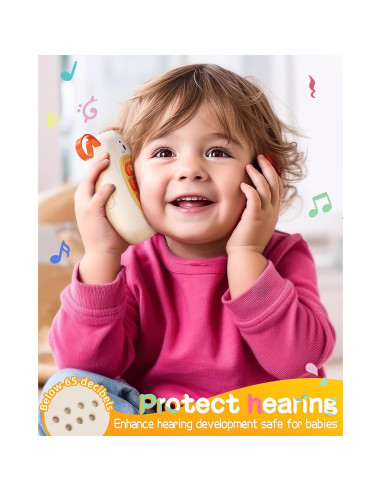 Teléfono Educativo para Bebé Jovow YT24-00 con Música