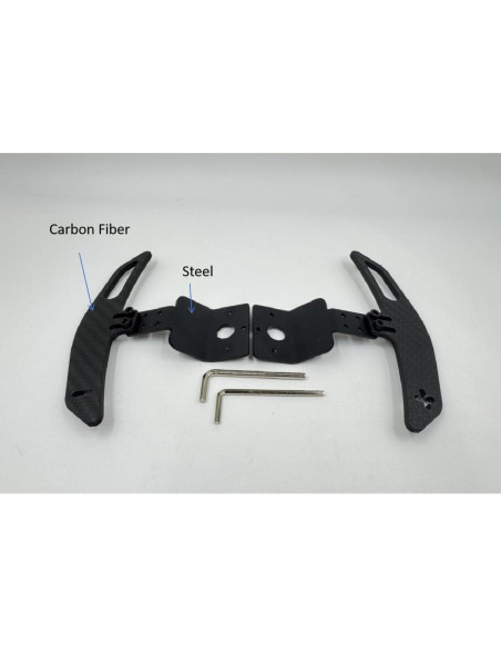 Palanca de Cambio Ajustable SIMPUSH de Fibra de Carbono para MOZA