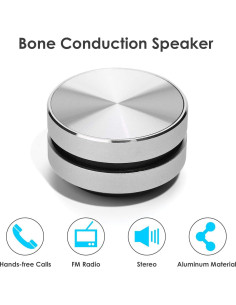 Altavoz de Conducción Ósea JKW-3 Mini Estéreo Portátil 2