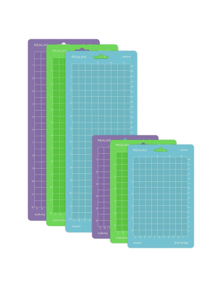 Alfombrillas de Corte REALIKE para Cricut Joy 4.5" x 30.48 cm