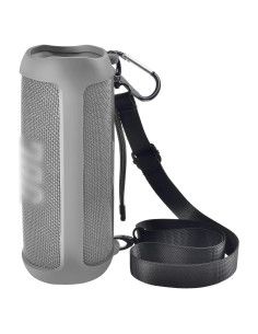 Funda de Silicona para Altavoz Bluetooth JBL Flip 6 - Gris