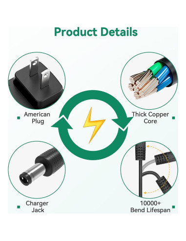 Adaptador de corriente 12V 2A 24W TP-Link Deco Voice X20