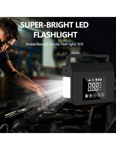 Arrancador de Salto Capapro L8 con Compresor 4000A 150PSI