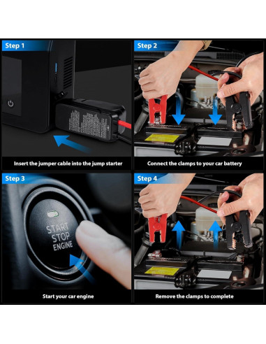 Arrancador de Salto Capapro L8 con Compresor 4000A 150PSI