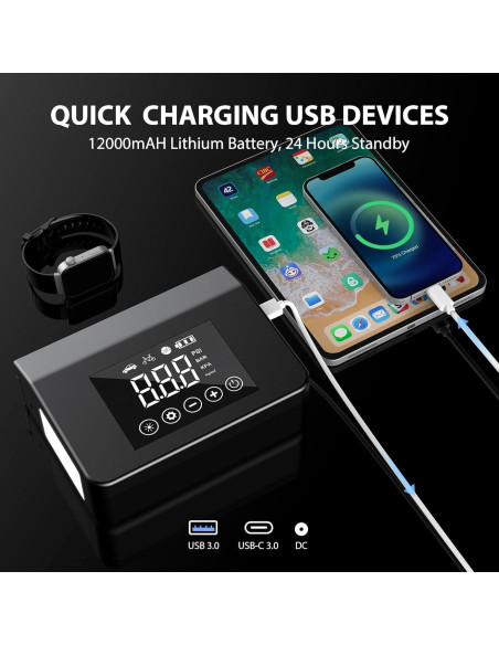 Arrancador de Salto Capapro L8 con Compresor 4000A 150PSI