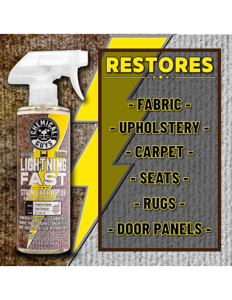 Limpiador de Alfombras y Superficies Chemical Guys 3.78L Limpiador de Alfombras y Superficies Chemical Guys 3.78L