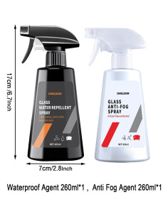 Pack 2 Spray Antivaho y Repelente de Agua SHIELDOM 260 ML 2