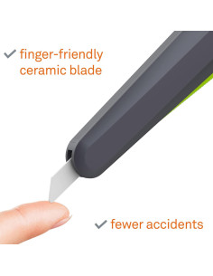 Cuchillo Utilitario Automático Retráctil Slice 10563 Cerámica 2